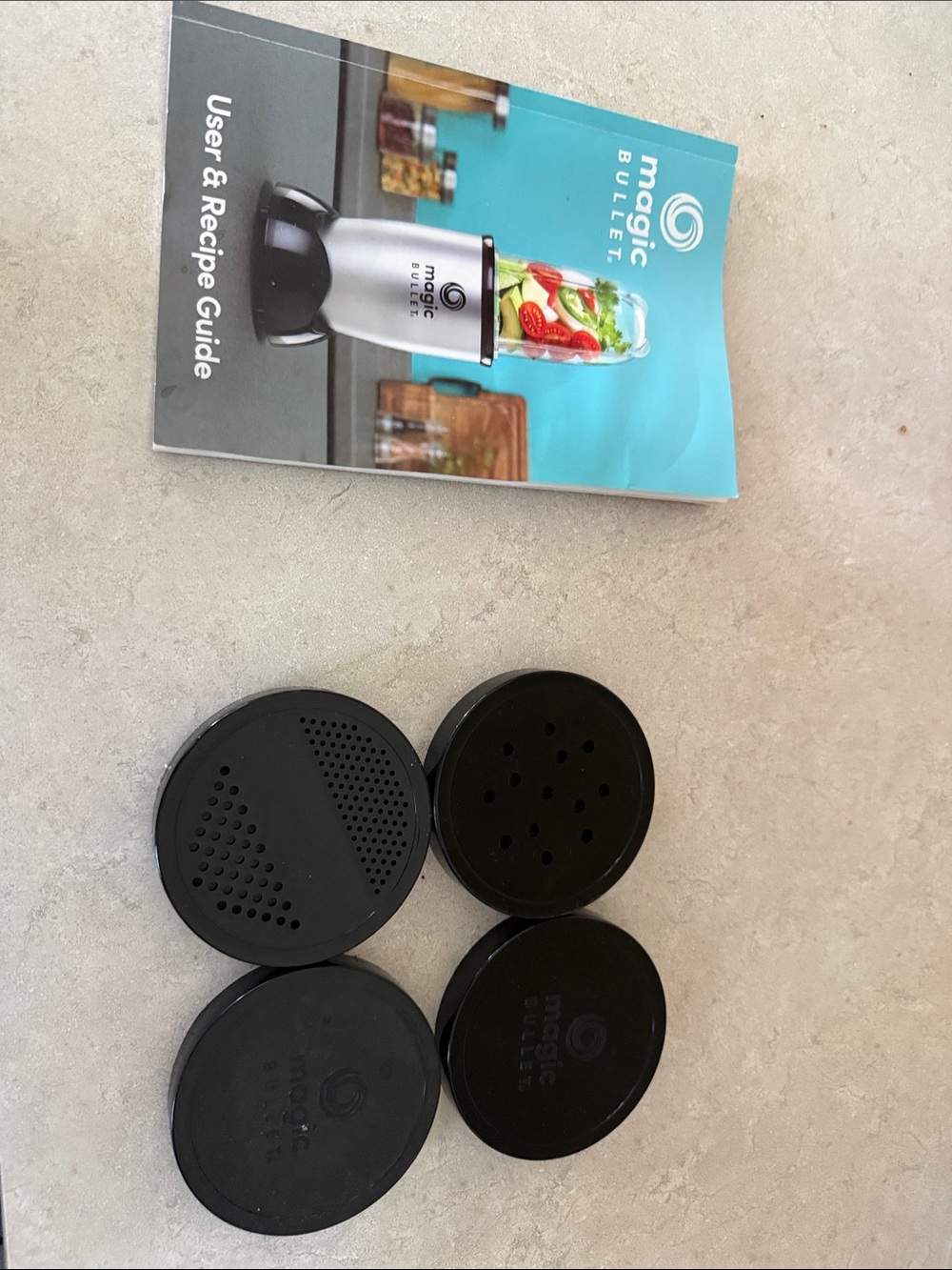 Compact Blender Set - Silver with Multi-Color Cups - Picture 2 of 5